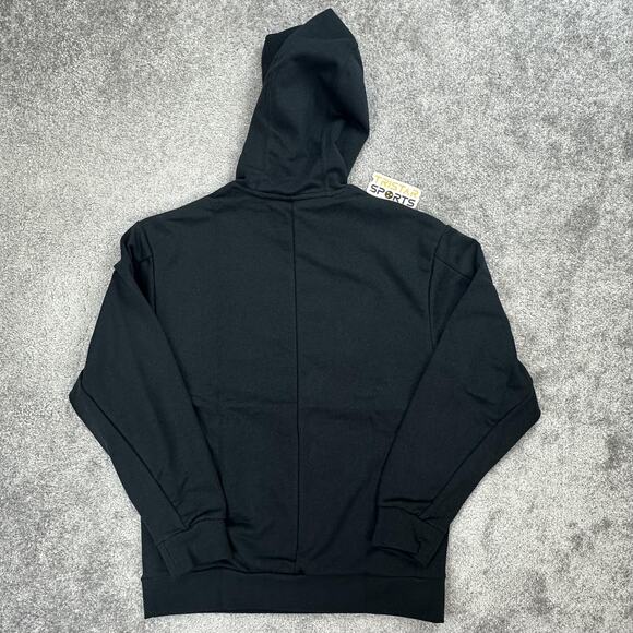 NikeCourt Hoodie Mens Medium Black Tennis Pullover Dri-FIT Sweatshirt FQ2093-010 - Picture 2 of 11